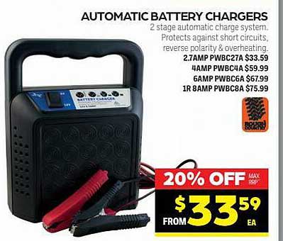 Autopro Automatic Battery Chargers