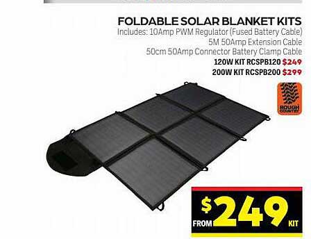 Autopro Foldable Solar Blanket Kits
