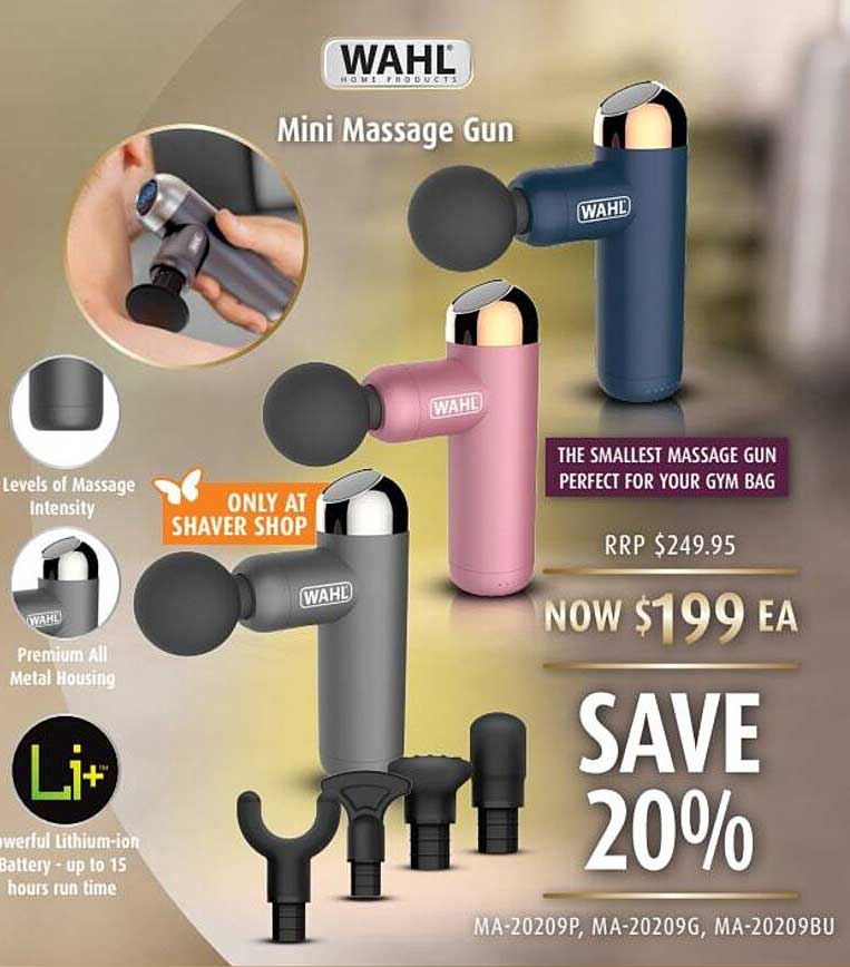 Shaver Shop Wahl Mini Massage Gun