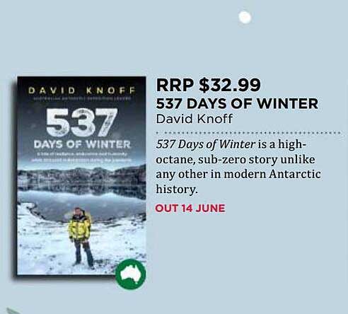 Dymocks 537 Days Of Winter David Knoff