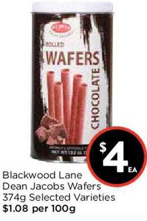 FoodWorks Blackwood Lane Dean Jacobs Wafers