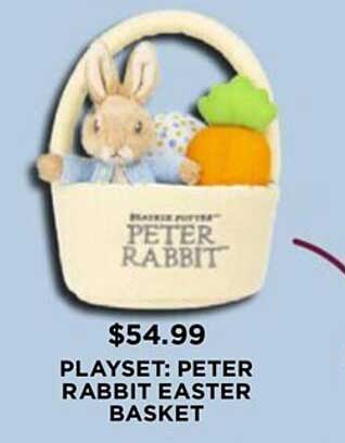 Dymocks Playset: Peter Rabbit Easter Basket