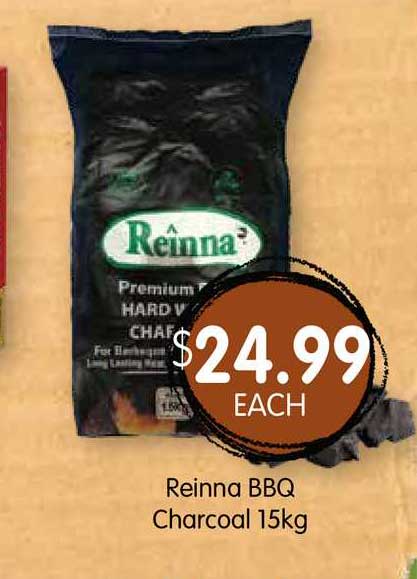 Spudshed Reinna BBQ Charcoal 15Kg