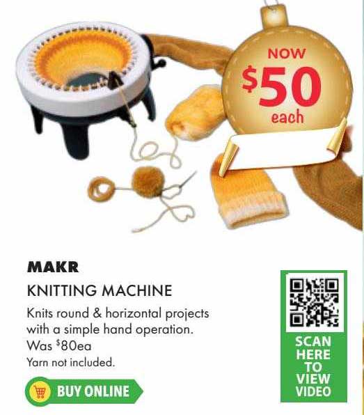Lincraft Makr Knitting Machine