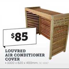 Stratco Louvred Air Conditioner Cover