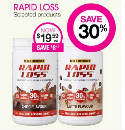 Priceline Rapid Loss Products