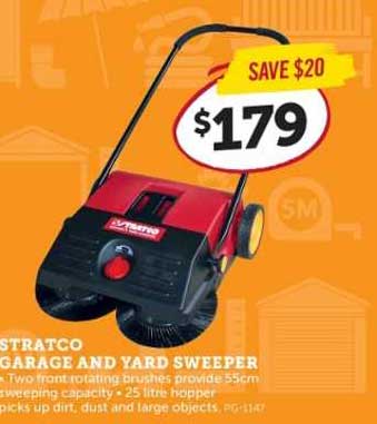 Stratco Stratco Garage And Yard Sweeper