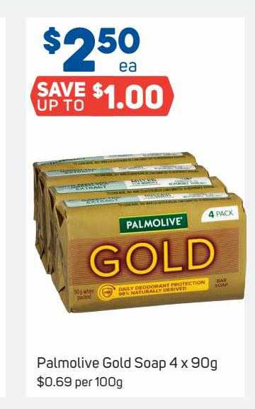 Palmolive Gold Soap Offer at Foodland - 1Catalogue.com.au