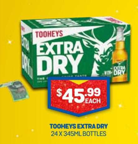 Bottlemart Tooheys Extra Dry