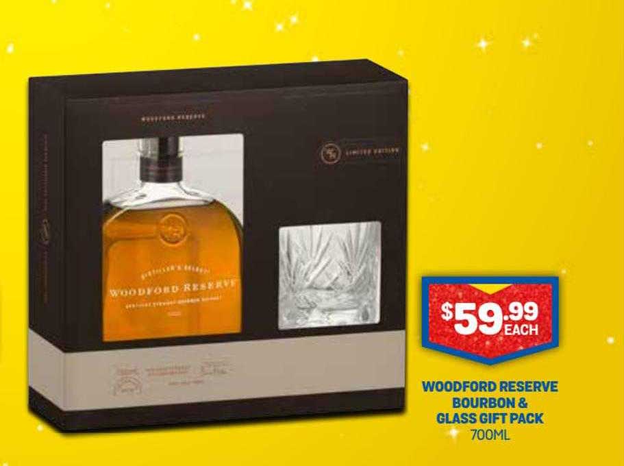 Bottlemart Woodford Reserve Bourbon & Glass Gift Pack