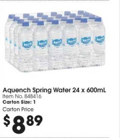 Campbells Wholesale Aquench Spring Water