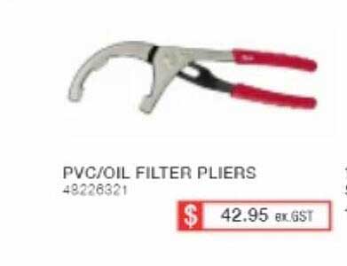 Burson Auto Parts Pvc-oil Filter Pliers