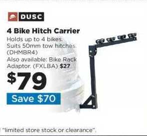 Repco Dusc 4 Bike Hitch Carrier