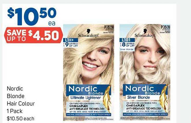 1. "Nordic Blonde" hair dye - wide 1
