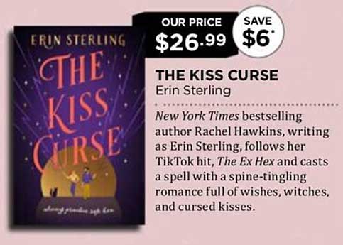 erin sterling the kiss curse a novel