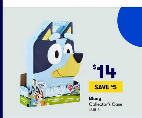 Bluey Collectors Case Offer At Big W
