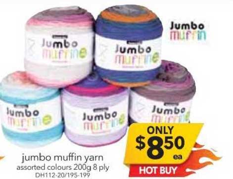 Cheap As Chips Jumbo Muffin Yarn