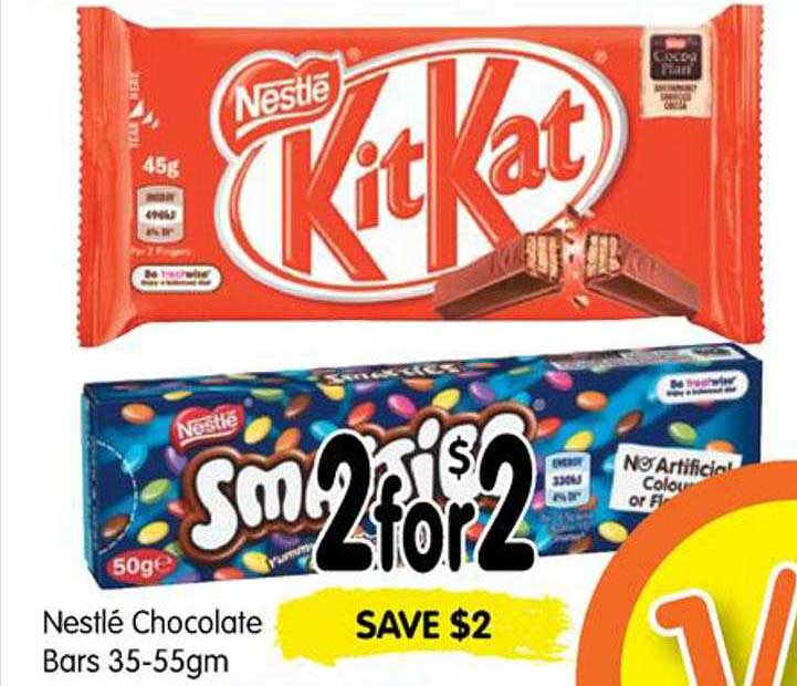 Nestlé Chocolate Bars Offer at SPAR - 1Catalogue.com.au