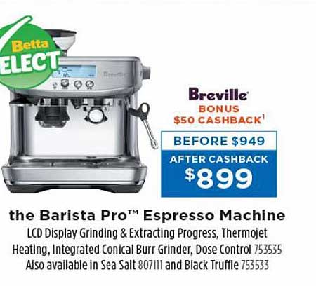 Betta The Barista Proespresso Machine
