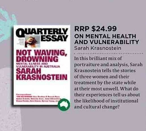 on mental health and vulnerability quarterly essay 85 sarah krasnostein
