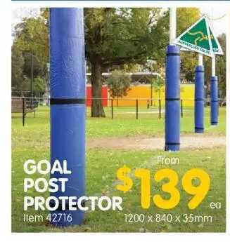 Clark Rubber Goal Post Protector