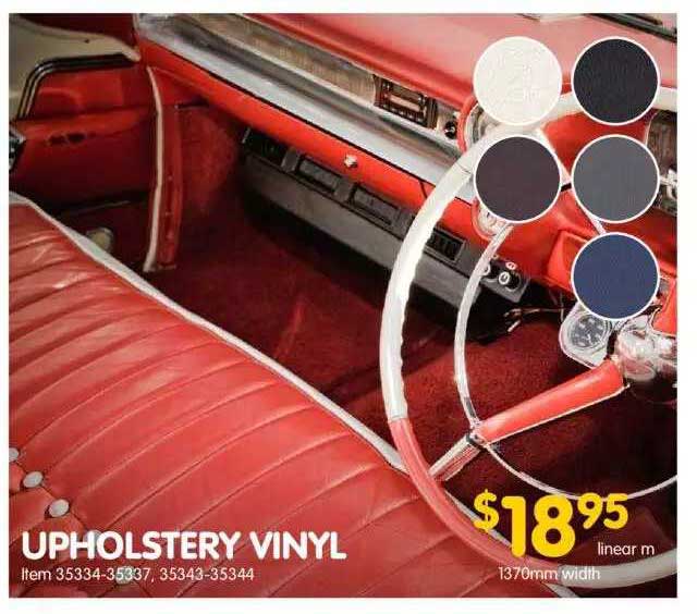 Clark Rubber Upholstery Vinyl