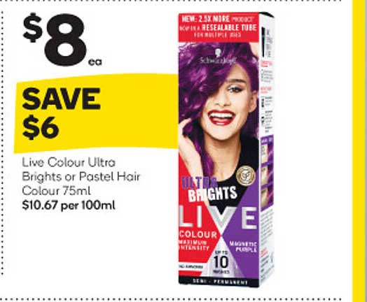 3. Schwarzkopf Live Colour Ultra Brights Electric Blue - wide 5