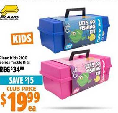 Plano Kids 2100 Series Tackle Kits Offer at Anaconda 