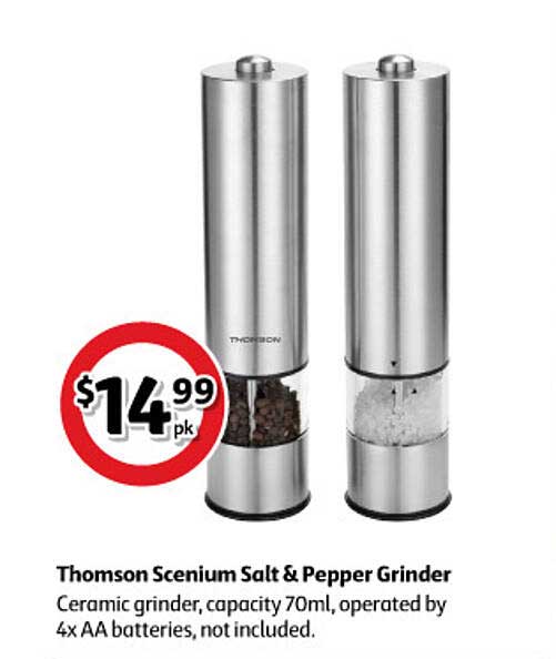 Coles Thomson Scenium Salt & Pepper Grinder
