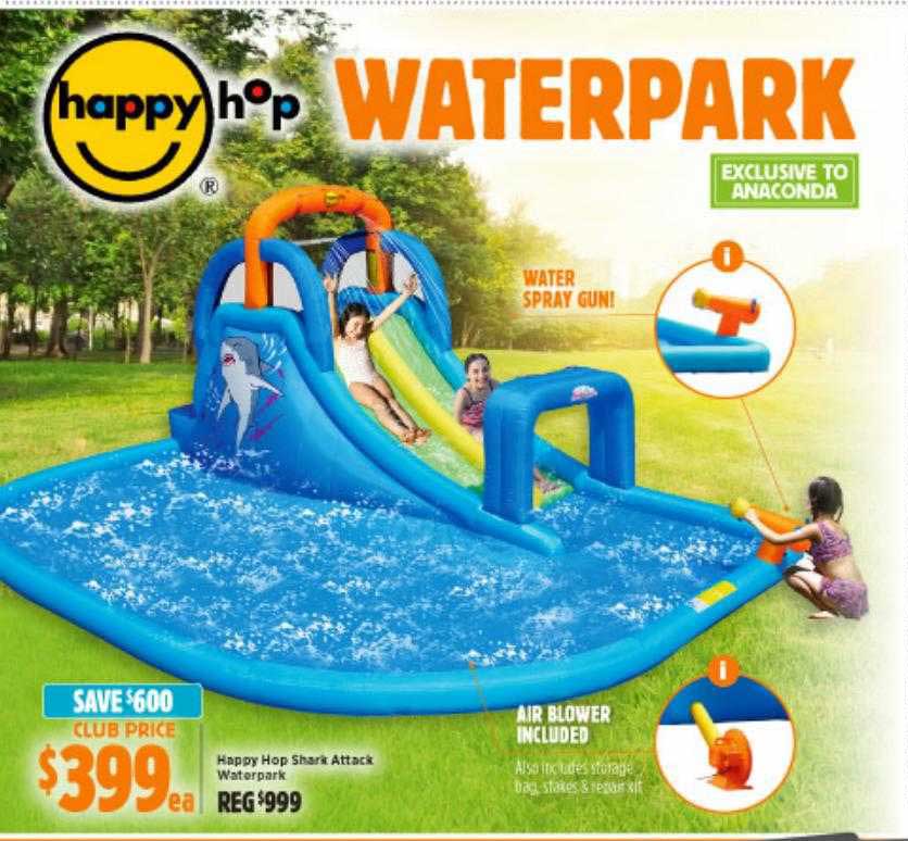 Anaconda Happy Hop Shark Attack Waterpark