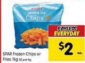 Frozen Chips Or Fries Offer at SPAR - 1Catalogue.com.au