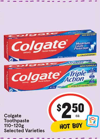 IGA Colgate Toothpaste 110-120G