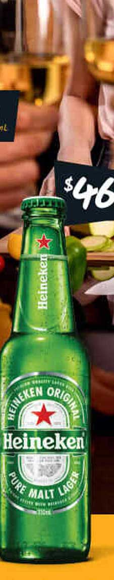 Cellarbrations Heineken
