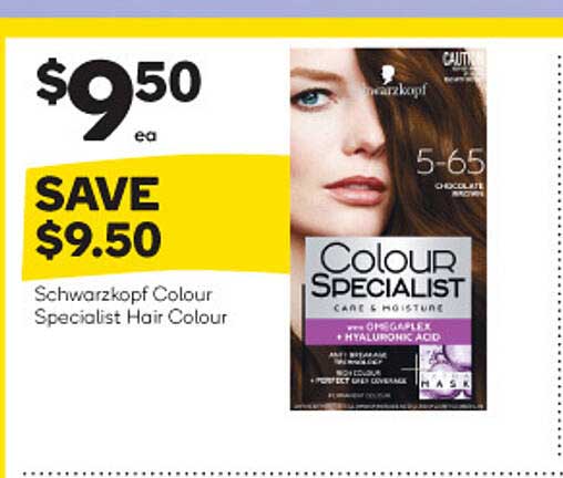 Woolworths Schwarzkopf Colour Specialist Hair Colour