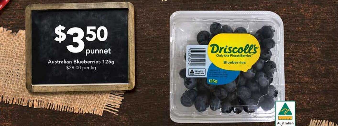 Drakes Australian Blueberries
