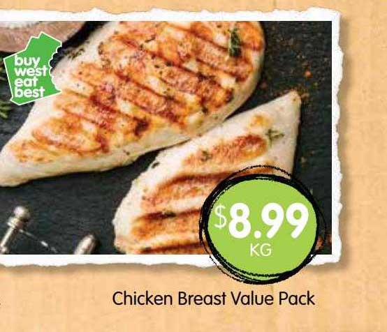 Spudshed Chicken Breast Value Pack