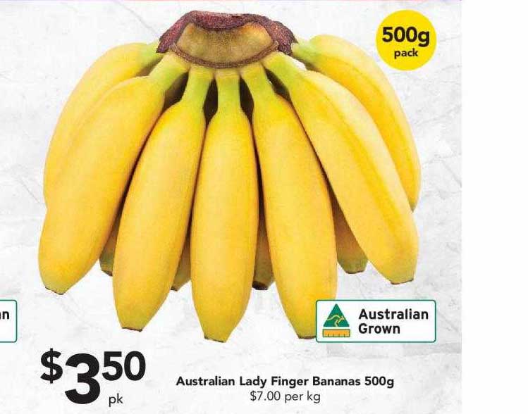 Australian Lady Finger Bananas Offer At Drakes Au