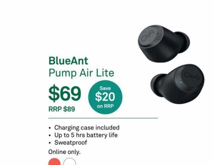 Telstra BlueAnt Pump Air Lite