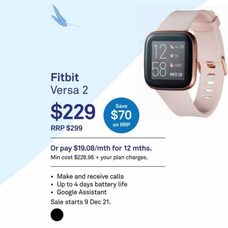 Telstra Fitbit Versa 2