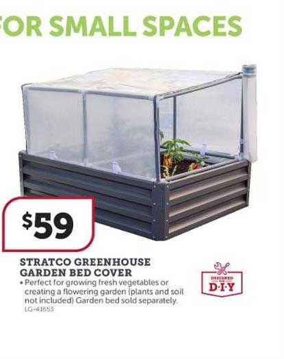 Stratco Stratco Greenhouse Garden Bed Cover