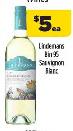 Liquorland Lindemans Bin 95 Sauvignon Blanc
