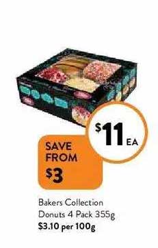 FoodWorks Bakers Collection Donuts