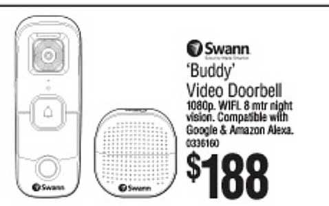 Bunnings Warehouse Buddy Video Doorbell