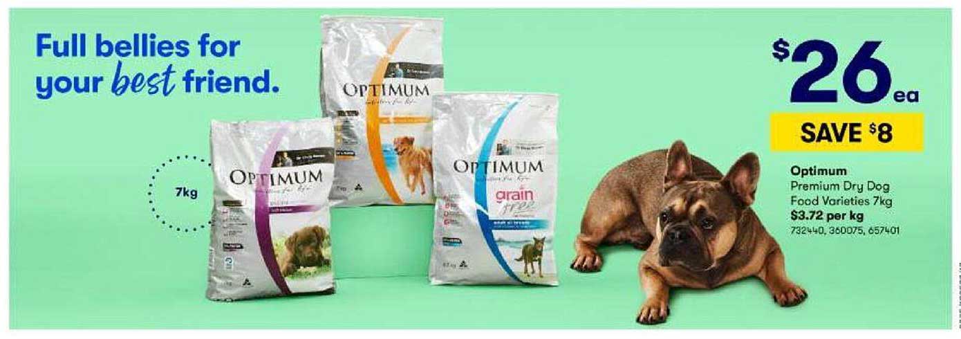 BIG W Optimum Premium Dry Dog Food