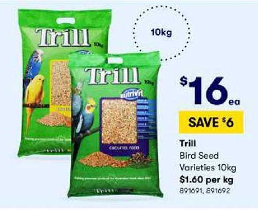 BIG W Trill Bird Seed
