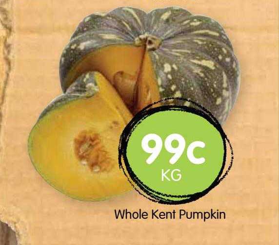 Spudshed Whole Kent Pumpkin