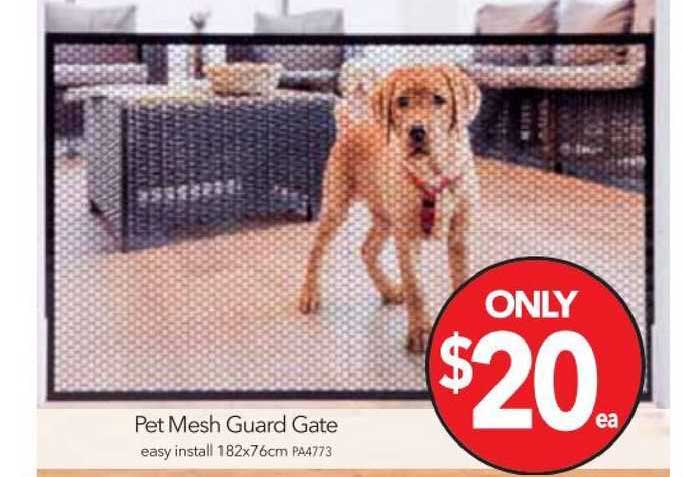 Cheap As Chips Pet Mesh Guard Gate