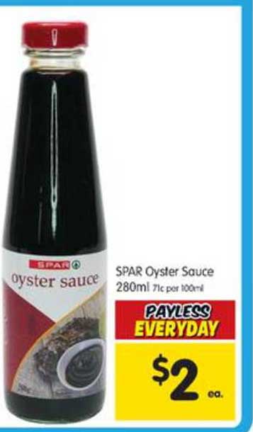SPAR Spar Oyster Sauce 280ml