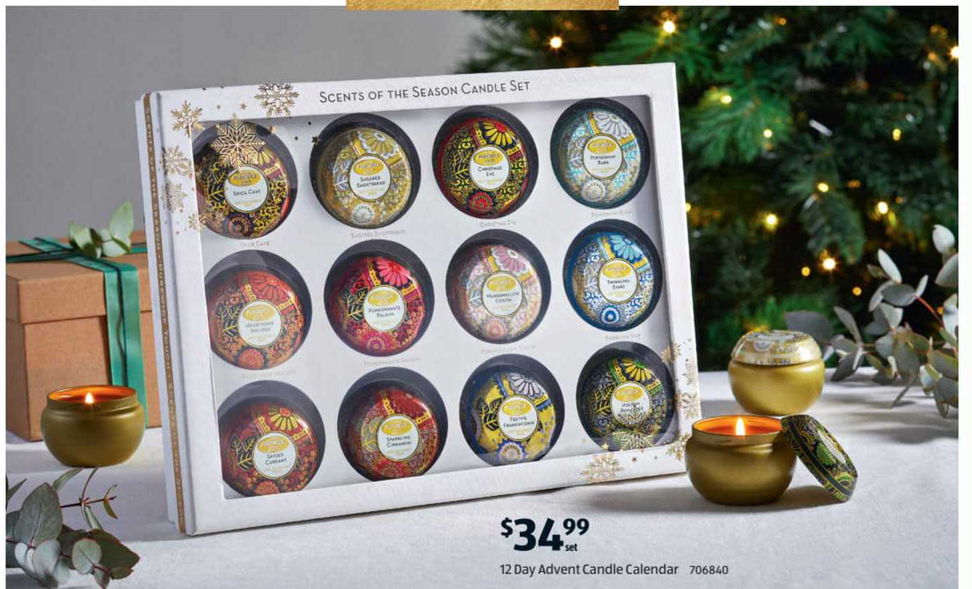 12 Day Advent Candle Calendar Offer at ALDI