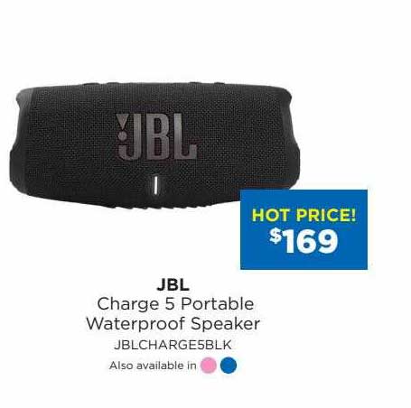 Bing Lee Jbl Charge 5 Portable Waterproof Speaker